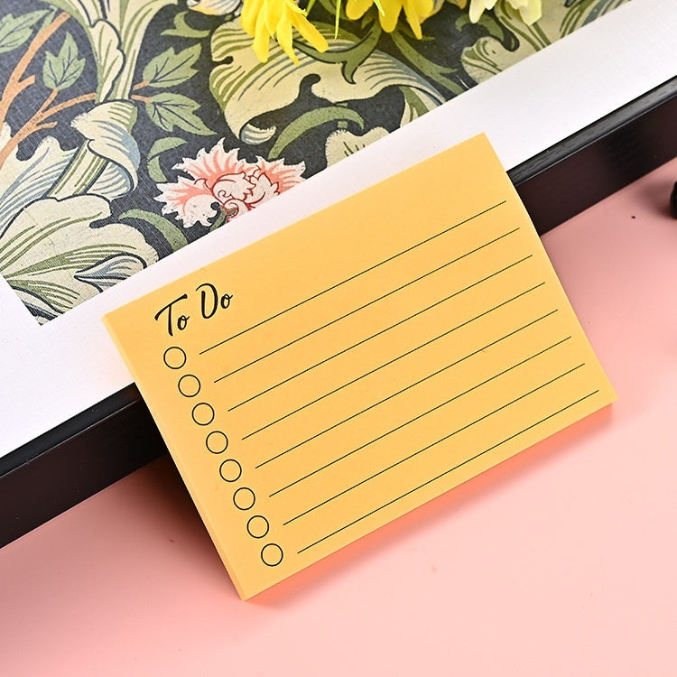 Horizontal Line Sticky Notes Office Notebook For Correction