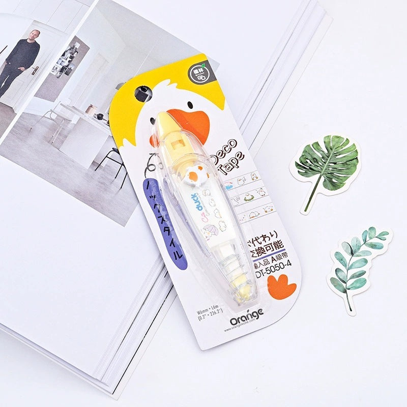Creative Cartoon Push Correction Tape Stationery