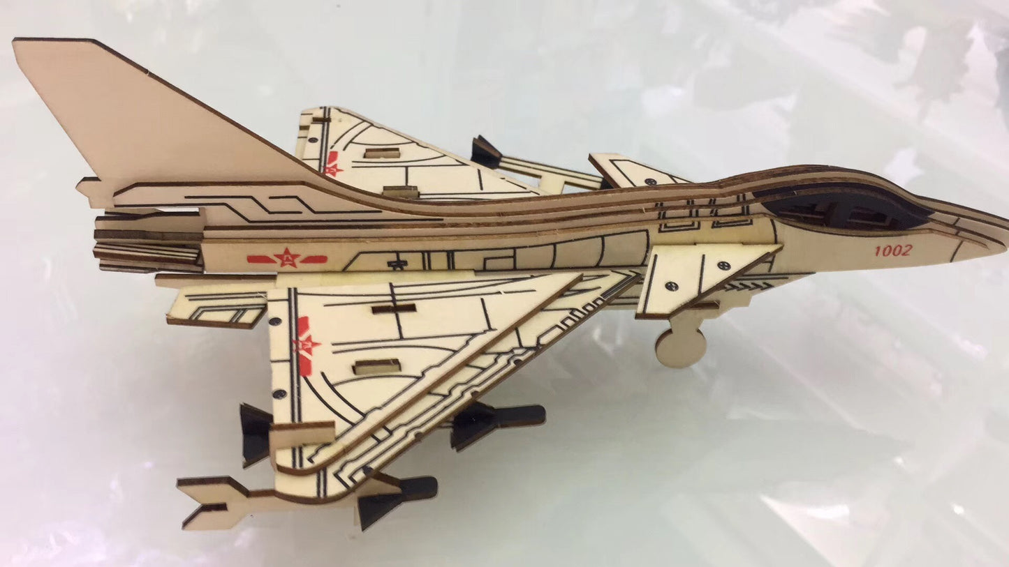 3d wooden three-dimensional puzzle