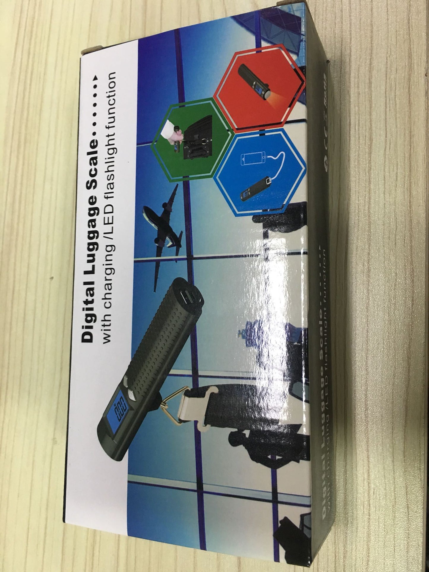 Accurate USB digital handheld scale portable suitcase scale