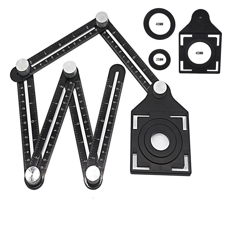Ceramic tile opening locator