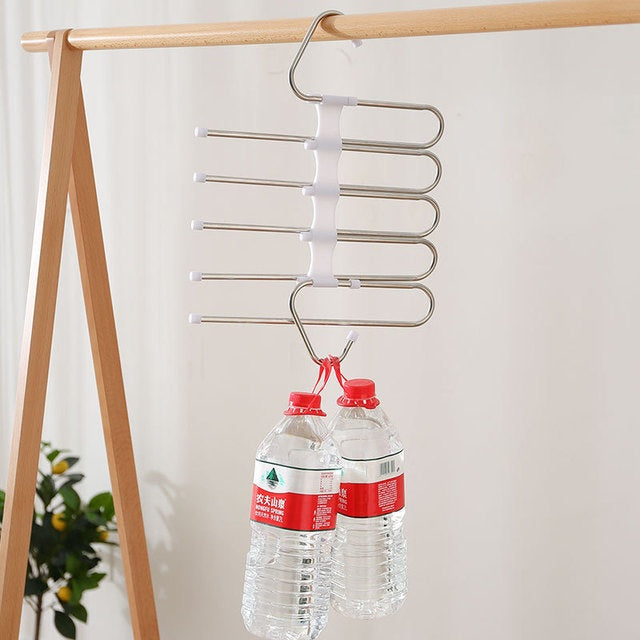 Folding pants hanger
