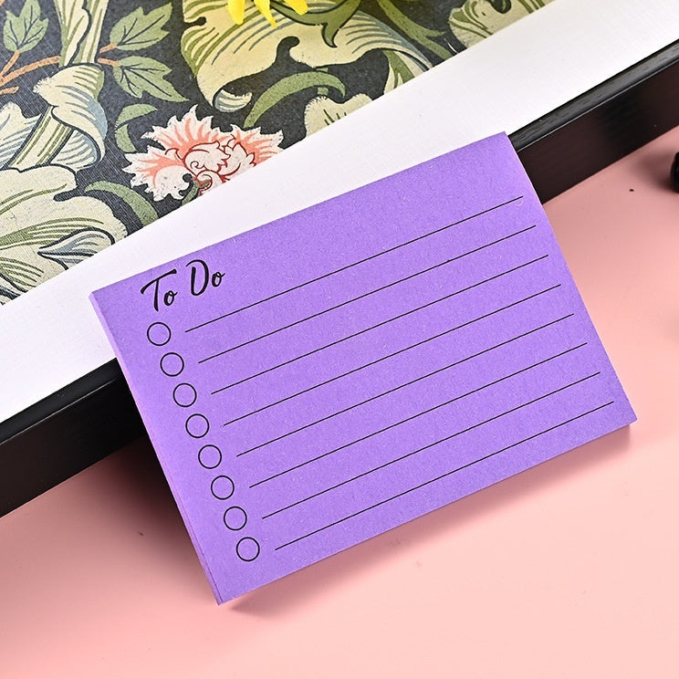 Horizontal Line Sticky Notes Office Notebook For Correction