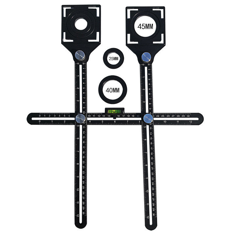 Ceramic tile opening locator