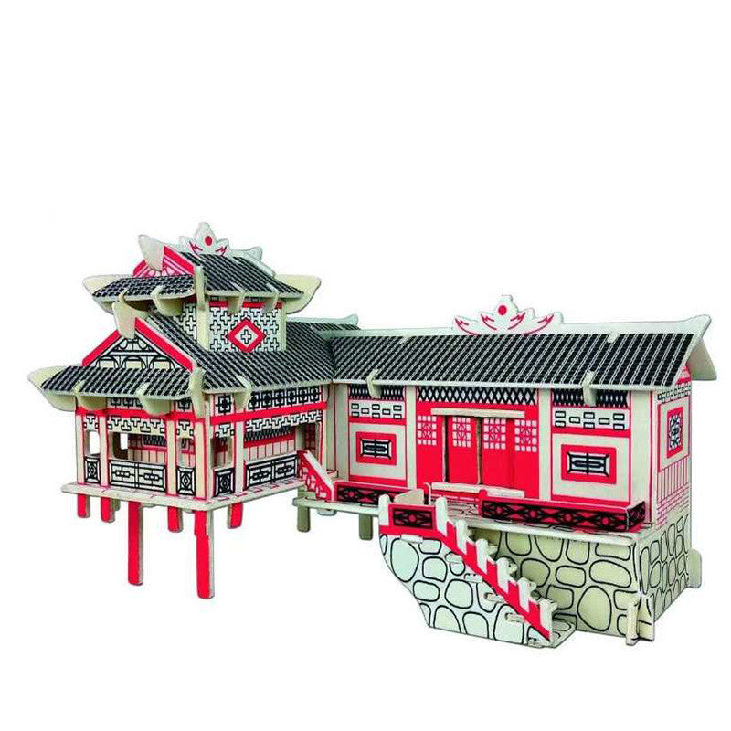 (Mingxuan Tea House) Wooden Puzzle