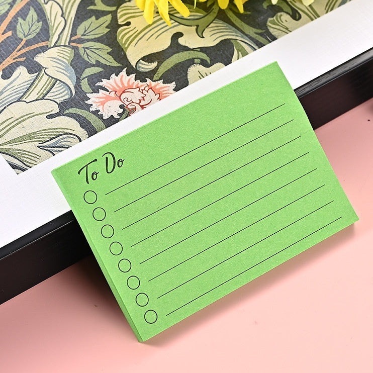 Horizontal Line Sticky Notes Office Notebook For Correction