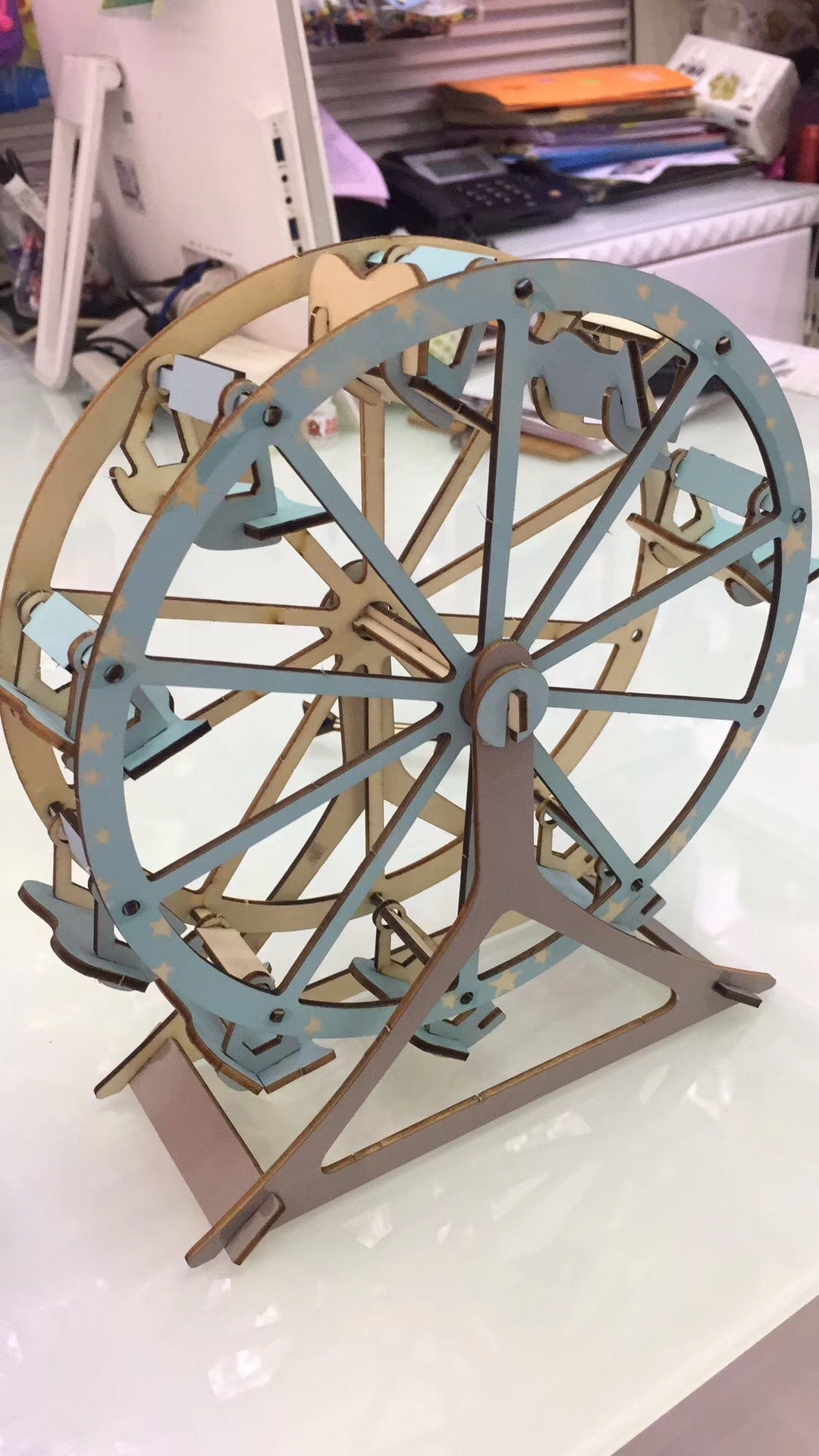 3d wooden three-dimensional puzzle