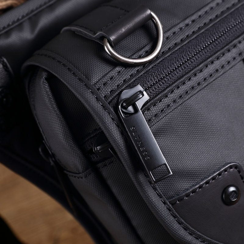 Flow leg bag fashion chest bag multi-function pocket waterproof nylon material lightweight men's diagonal package