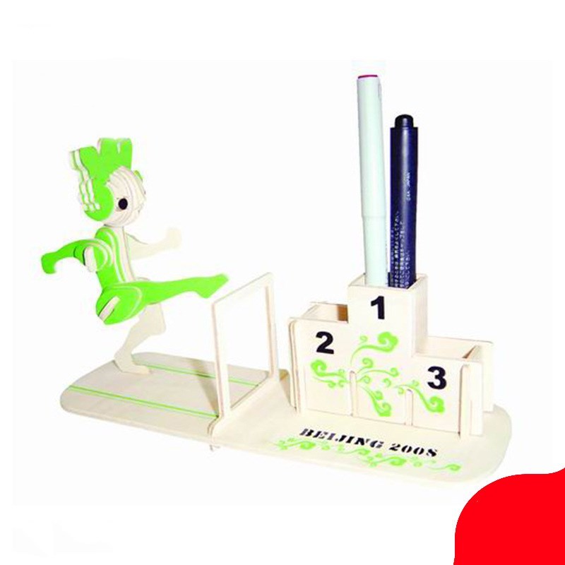Wooden 3D three-dimensional puzzle