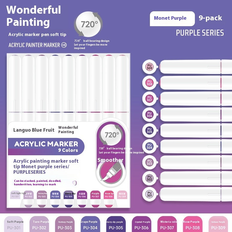 Direct Liquid Soft Head Acrylic Marker Pen