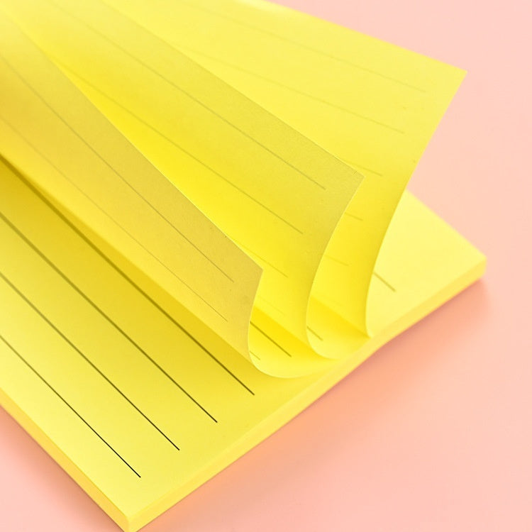 Horizontal Line Sticky Notes Office Notebook For Correction