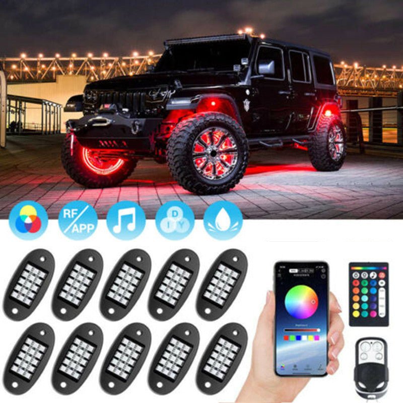 Automobile and Motorcycle APP Control Decorative Lights - sidwish