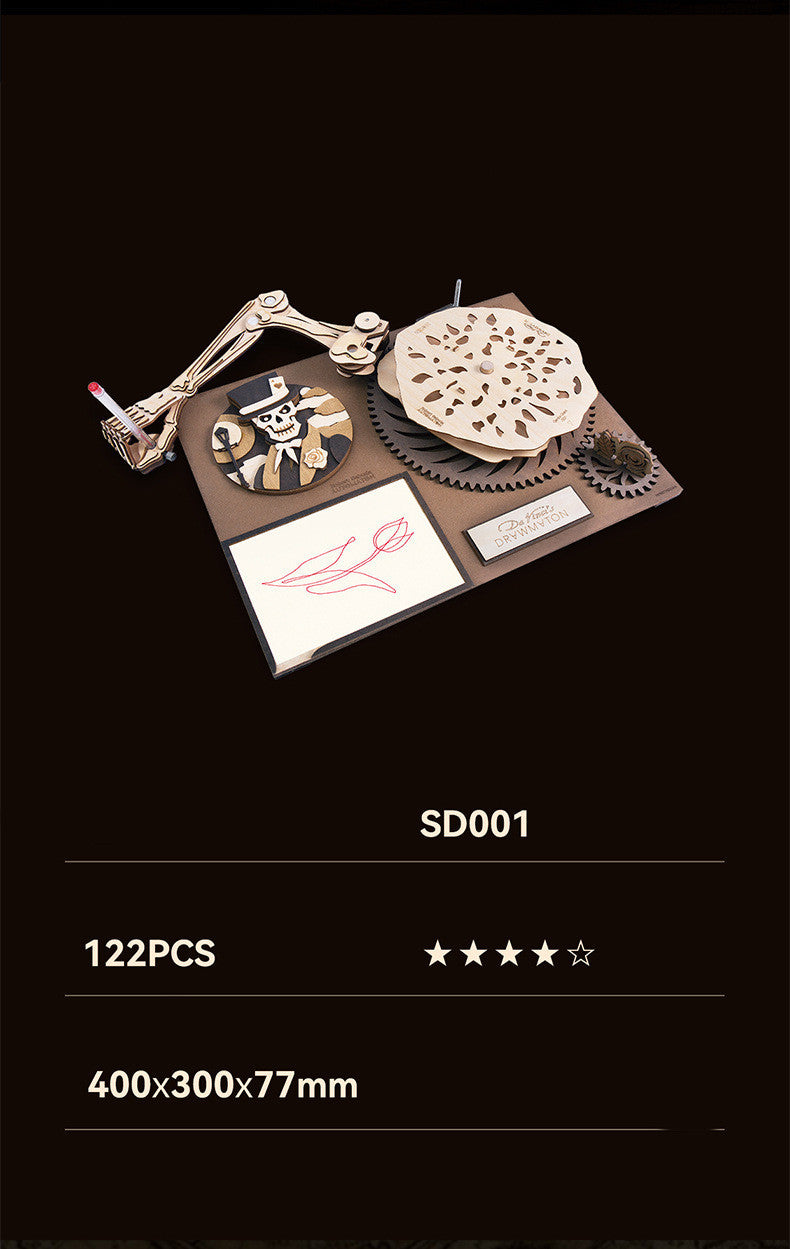 Painter 3D Wooden Puzzle Painting