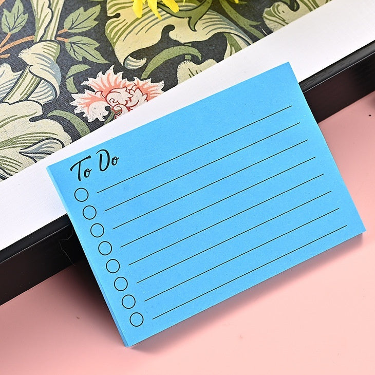 Horizontal Line Sticky Notes Office Notebook For Correction