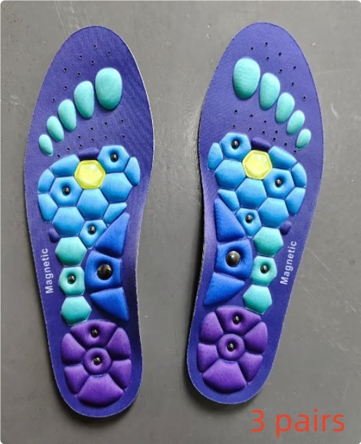 Medical Magnetic Insole Therapy Sports Massage Foot Weight Loss Slimming Acupressure Anti-fatigue Shoe Pads