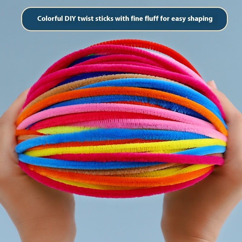 Plush Strip DIY Super Encrypted Hair Root Children Handmade