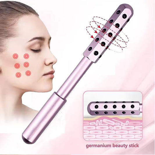 30 Germanium Beauty Stick Massage Beauty Stick Facial Roller Face Lift Bar Anti Wrinkle Facial Massager Skin Care Tool Derma Rolling Face Massage Roller Wand - sidwish