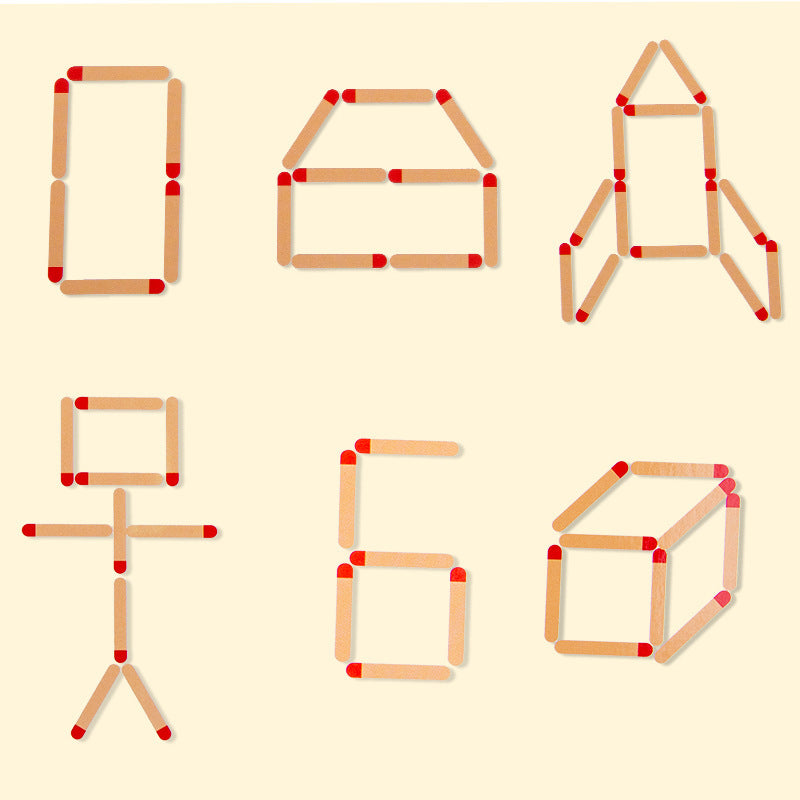 Children's Wooden Mind Match Puzzle