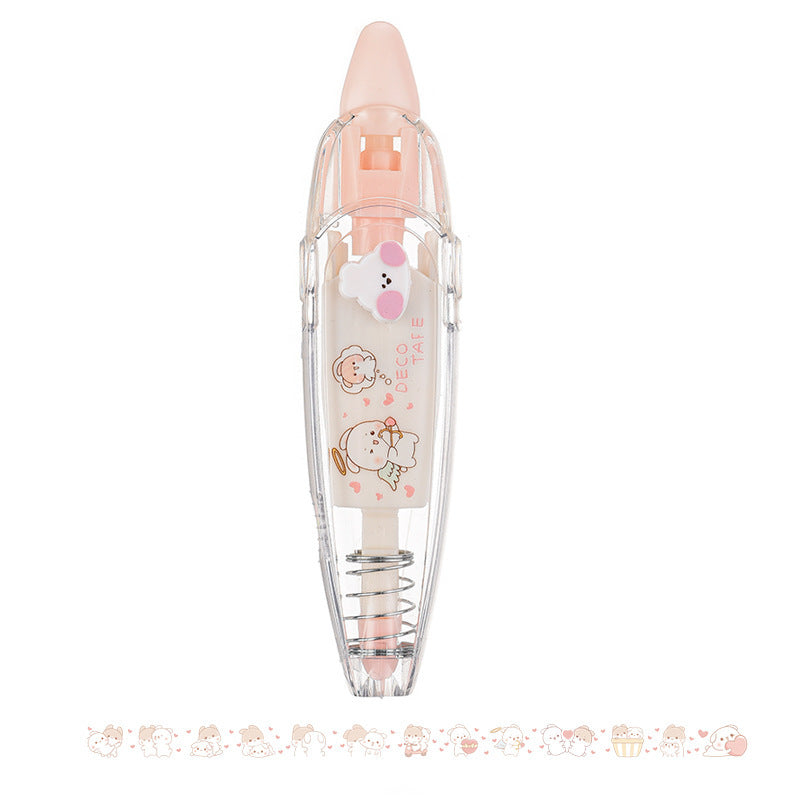 Creative Cartoon Push Correction Tape Stationery