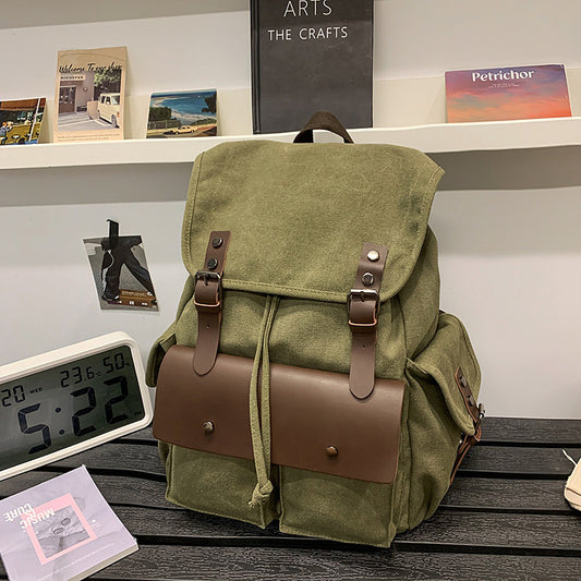 Fashion Personality Canvas Men's Backpack