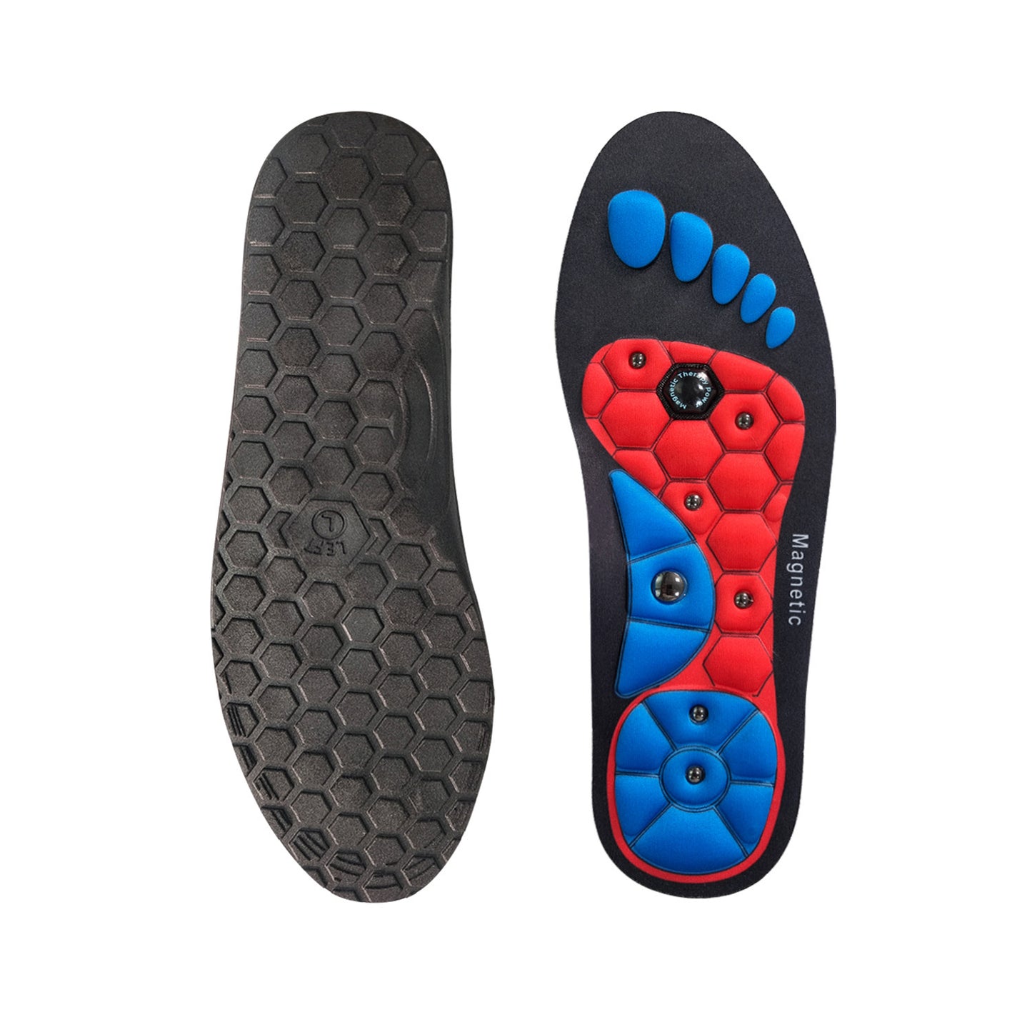 Medical Magnetic Insole Therapy Sports Massage Foot Weight Loss Slimming Acupressure Anti-fatigue Shoe Pads