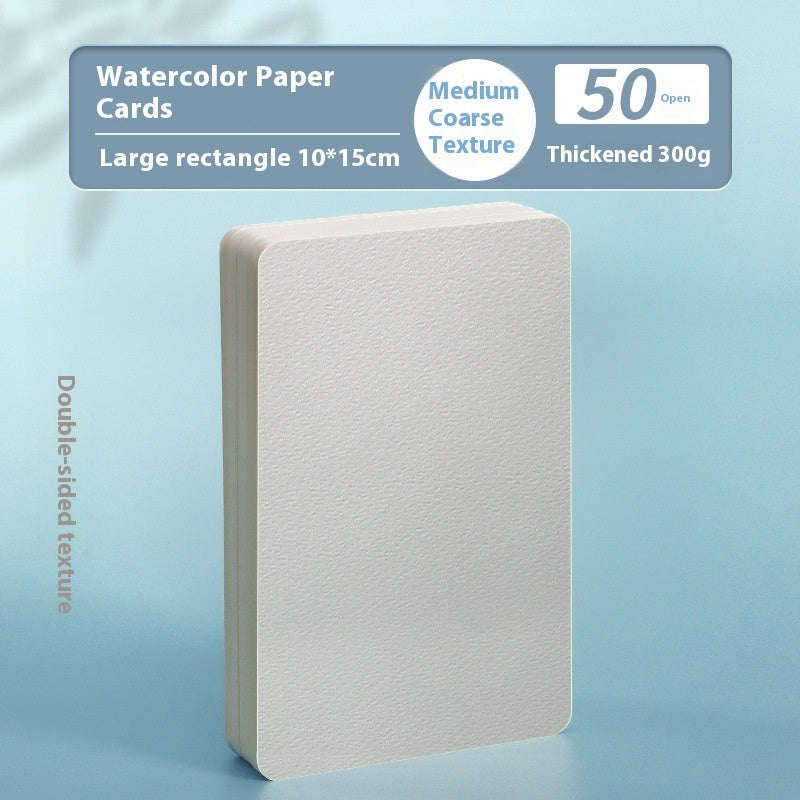 Watercolor Paper Postcard 300g Blank Cardboard