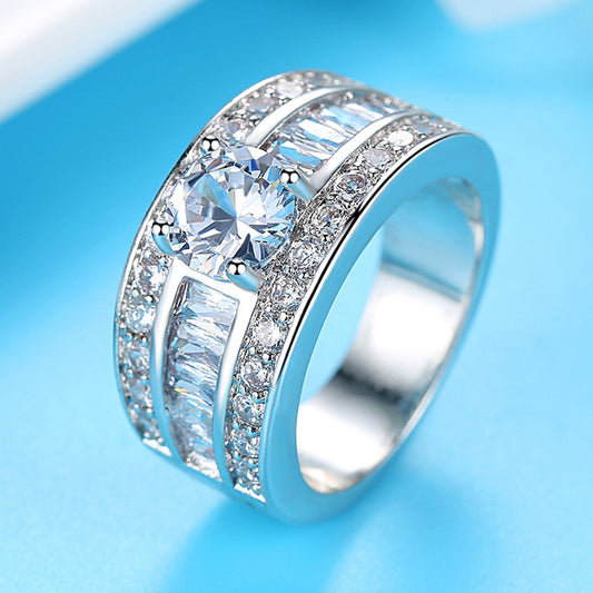 Fashion Jewellery Sumptuous Creative Trend Zircon Female Adjustable Size Ring