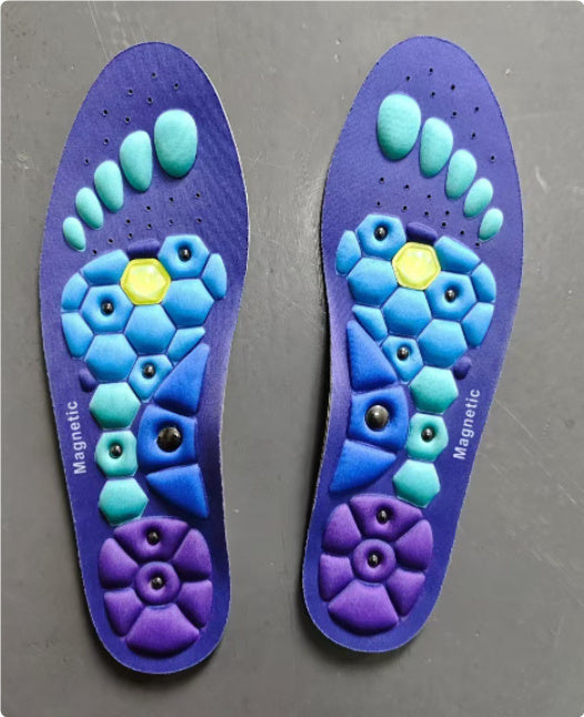 Medical Magnetic Insole Therapy Sports Massage Foot Weight Loss Slimming Acupressure Anti-fatigue Shoe Pads