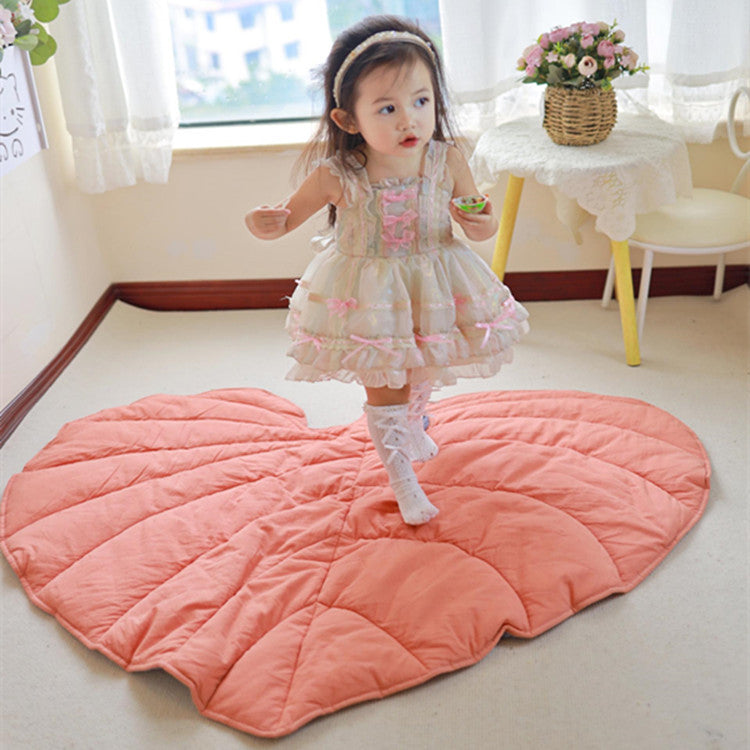 Special-shaped Creative Leaf Baby Game Mat Bay Window Floor Mat Baby Climbing Mat - Sidwish