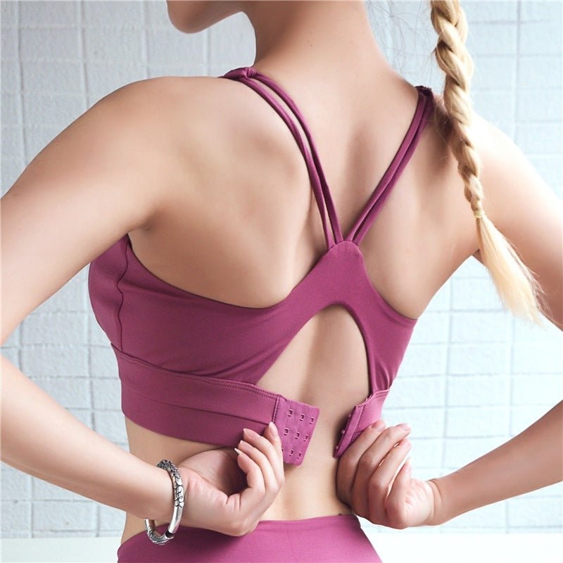 Adjustable Back Sports Bra - sidwish