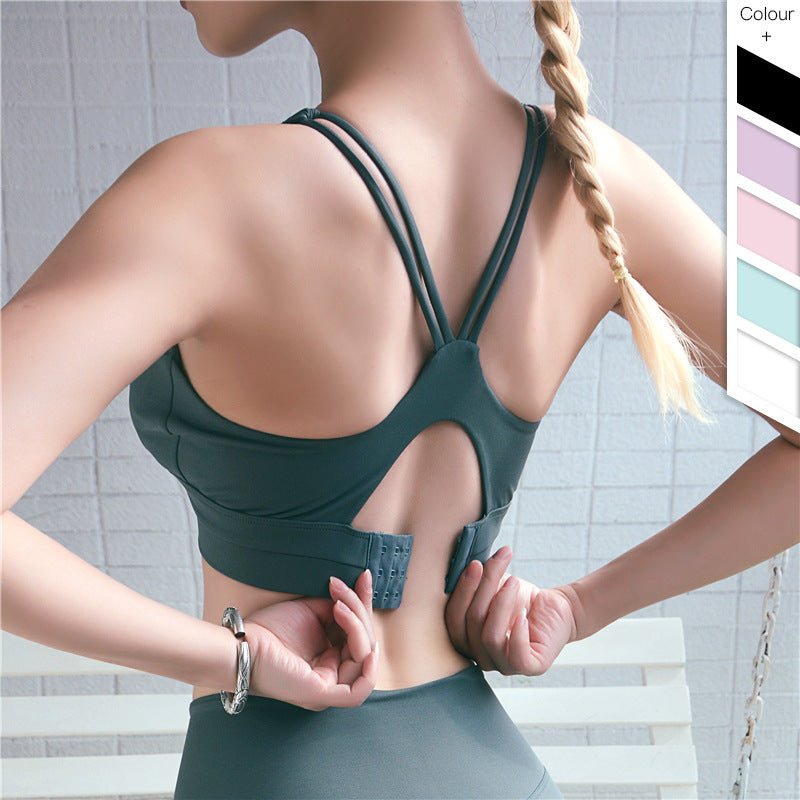 Adjustable Back Sports Bra - sidwish