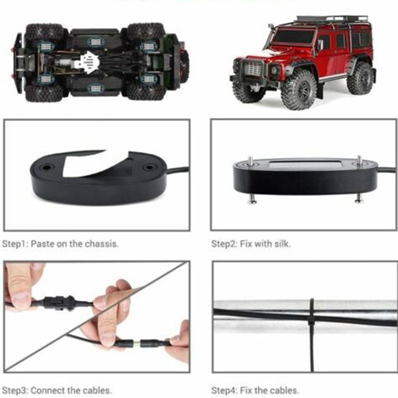 Automobile and Motorcycle APP Control Decorative Lights - sidwish