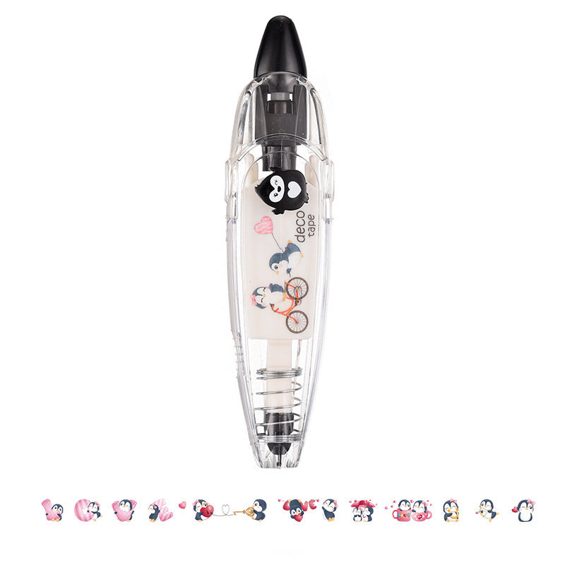 Creative Cartoon Push Correction Tape Stationery