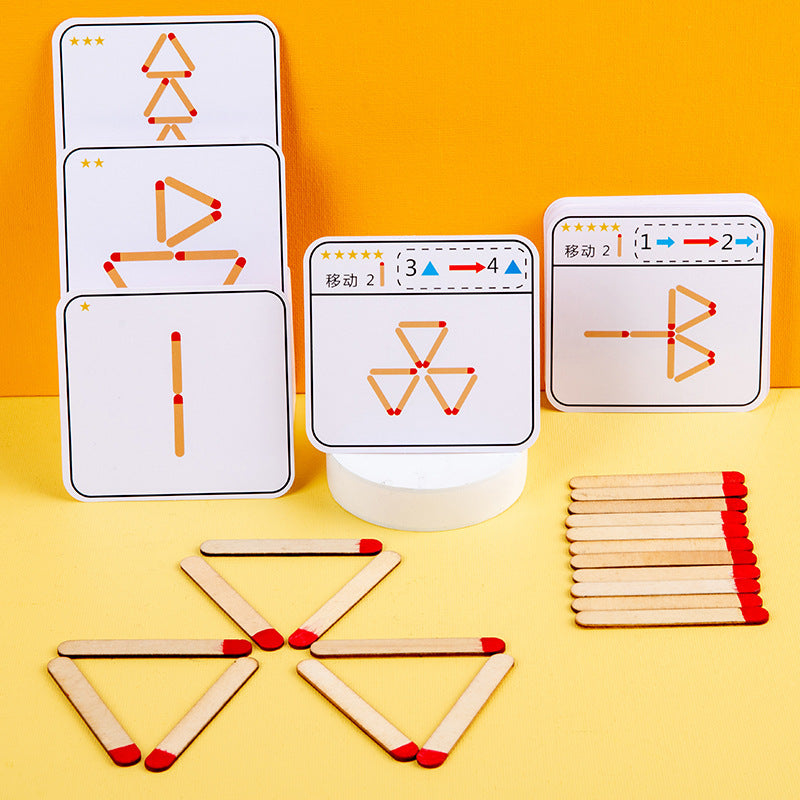 Children's Wooden Mind Match Puzzle