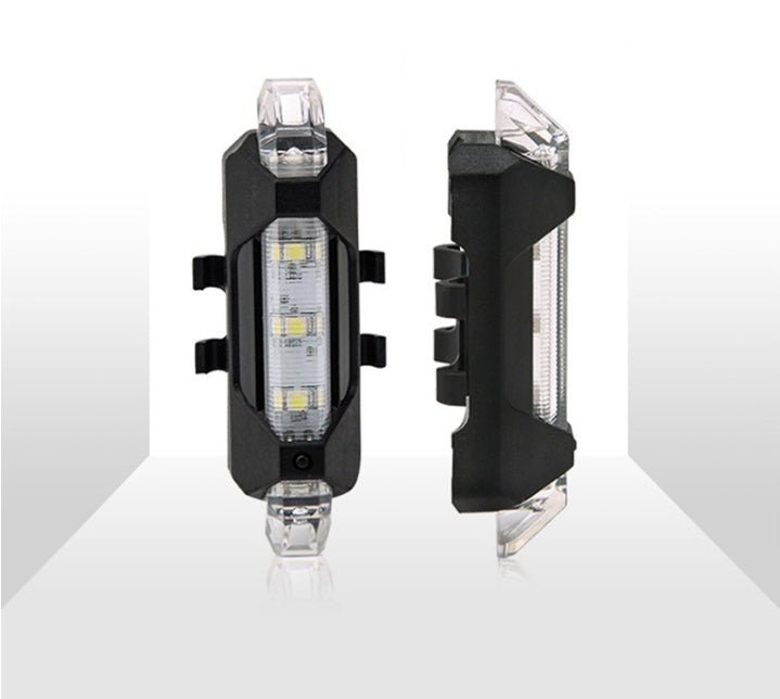 Bike Bicycle Light USB LED Rechargeable Safety Set Mountain Cycle Front Back Headlight Lamp Flashlight Bike Accessories - sidwish