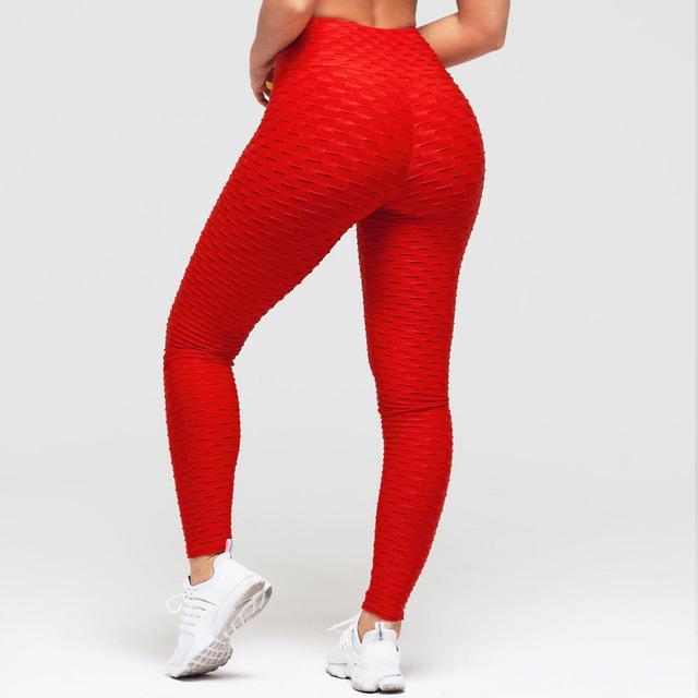 Booty Lifting Anti Cellulite Scrunch Leggings Without Pocket - sidwish