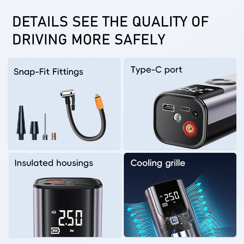 Car Portable Wireless Tire - sidwish