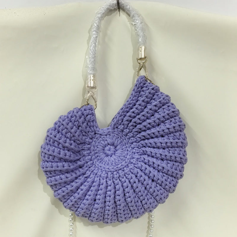New Handmade Woven Pearl Chain Candy Color Fashion