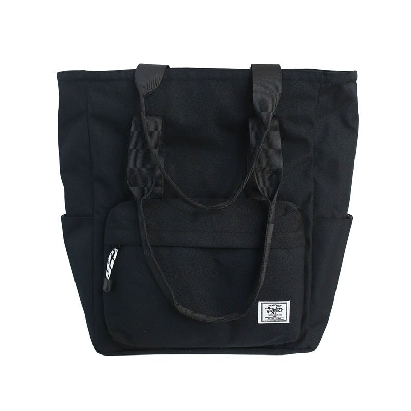 Men's Handbag Portable Tote Simple Large Capacity Shoulder Bag