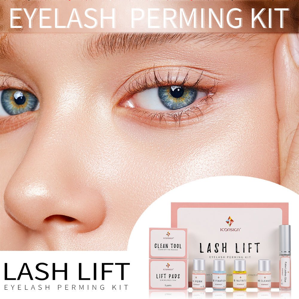 Dropshipping ICONSIGN Lash Lift Kit Lash Lifiting Eyelash Perming Kit Lash Curling Enhancer Eyes Makeup Tools - sidwish