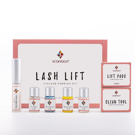 Dropshipping ICONSIGN Lash Lift Kit Lash Lifiting Eyelash Perming Kit Lash Curling Enhancer Eyes Makeup Tools - sidwish