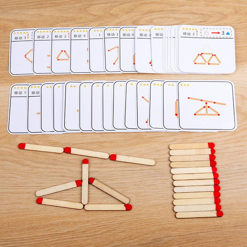 Children's Wooden Mind Match Puzzle