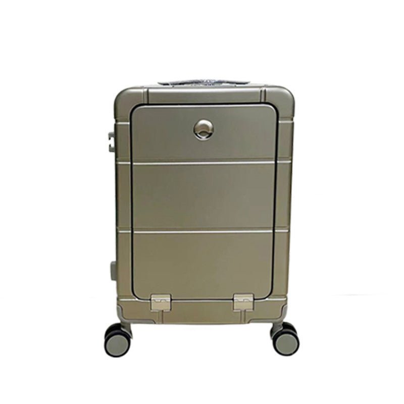 Front Opening Dry Wet Separation Suitcase 20 - inch - sidwish