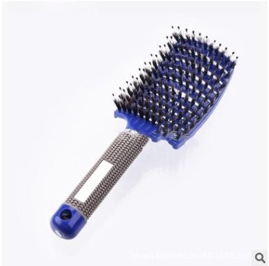 Hairbrush Anti Klit Brushy Haarborstel Women Detangler Hair Brush Bristle Nylon Scalp Massage Teaser Hair Brush Comb - sidwish