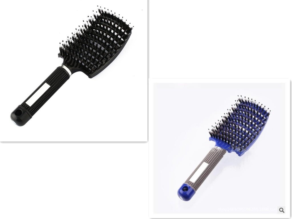 Hairbrush Anti Klit Brushy Haarborstel Women Detangler Hair Brush Bristle Nylon Scalp Massage Teaser Hair Brush Comb - sidwish