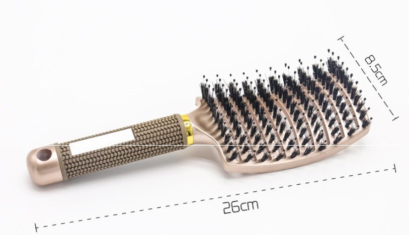 Hairbrush Anti Klit Brushy Haarborstel Women Detangler Hair Brush Bristle Nylon Scalp Massage Teaser Hair Brush Comb - sidwish