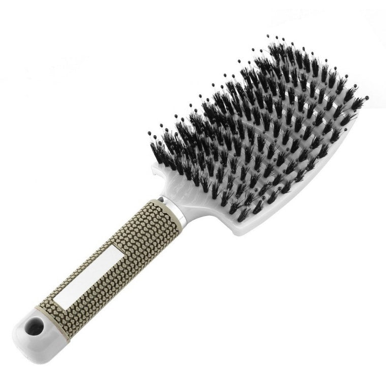 Hairbrush Anti Klit Brushy Haarborstel Women Detangler Hair Brush Bristle Nylon Scalp Massage Teaser Hair Brush Comb - sidwish