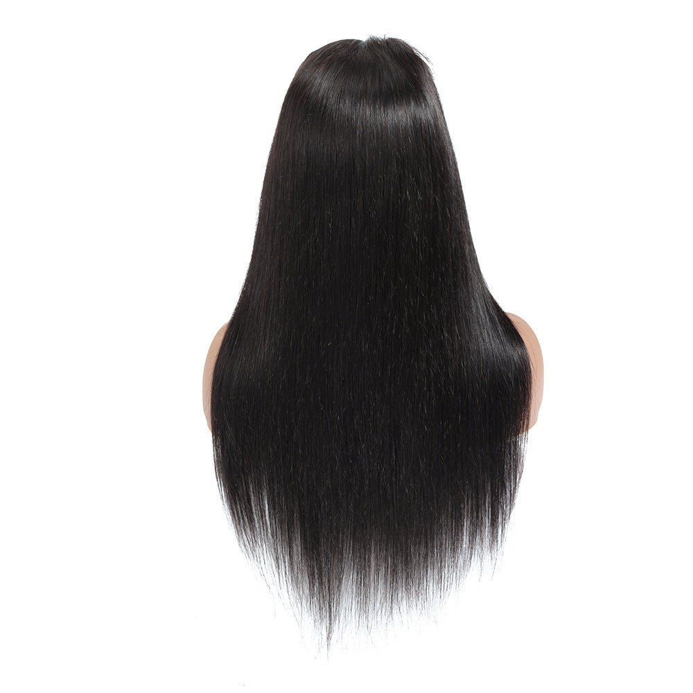 Lace real human hair wig headgear - sidwish