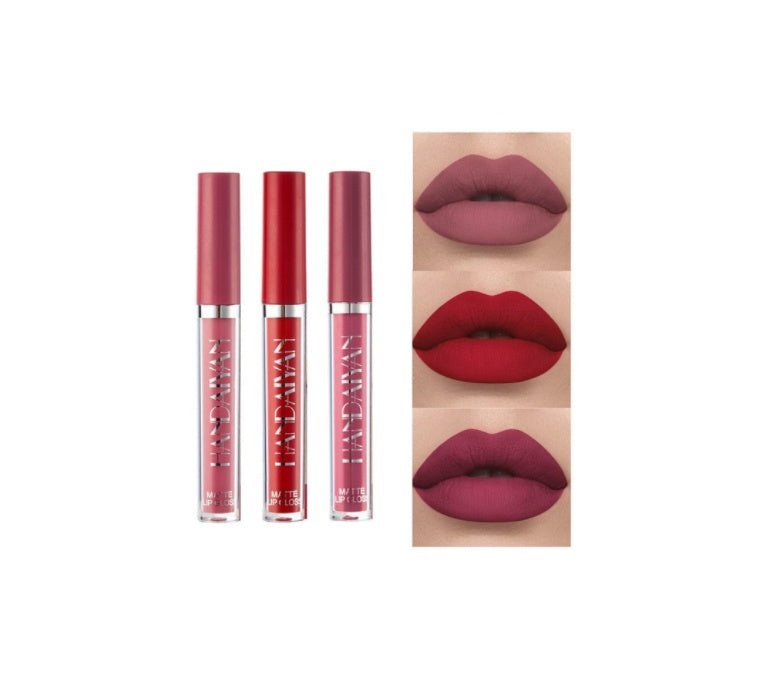 Matte Non - stick Cup Lip Gloss, Non - fading Matte Liquid Lipstick - sidwish