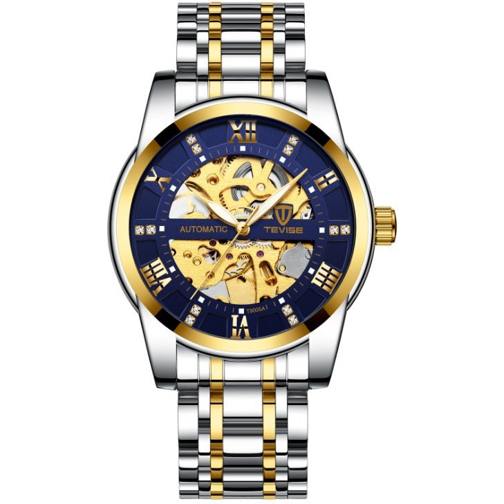 Men''s Fashion Watch Fashion Automatic Mechanical Watch Hollow Watch Watch Waterproof Men''s Watch - sidwish